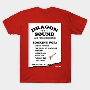 Dragon Sound Band Recruitment T-Shirt